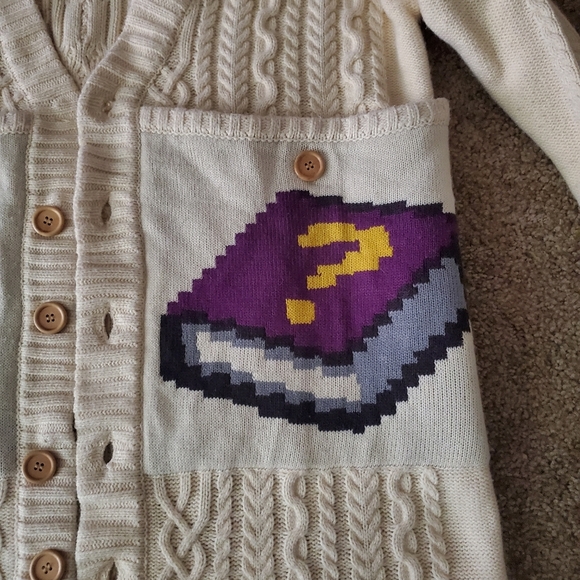 Tyakasha Streetwear Cardigan Sweater Size Medium - Picture 3 of 5